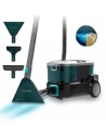 Cecotec Conga CarpetClean 10000 EasyHome Aspirador para Tapiceria - 800W - Accesorio para Ventanas - Doble Deposito - Ruedas
