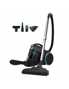 Cecotec Conga Rockstar Multicyclonic XXL Animal Aspiradora de Trineo sin Bolsa - 800W - Succion 20kPa - Deposito de 4L -