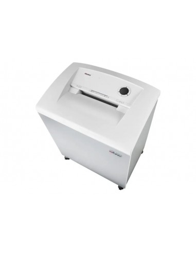 Dahle 214 Destructora de Papel Manual Corte en Tiras P-2 - Destruye hasta 26 Hojas - Capacidad de la Papelera 140L - Ruedas