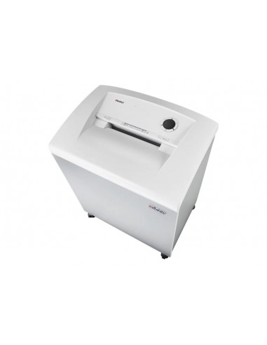 Dahle 114 Destructora de Papel Manual Corte en Tiras P-2 - Destruye hasta 35 Hojas - Capacidad de la Papelera 140L - Ruedas