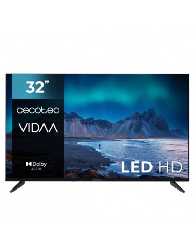 Cecotec A5 series ALH50032 Televisor Smart TV de 32" LED con Resolucion HD - Sistema Dolby Audio - Sistema Operativo VIDAA -