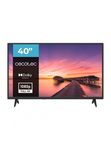 Cecotec 0 Series 0040 Televisor Smart TV de 40" LED con Resolucion HD - Sistema Dolby - Conexiones HDMI y USB - Sintonizador