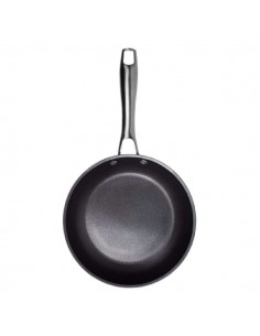 Cecotec Polka Fantasy Silver Sarten de Aluminio Forjado de 24cm - Antiadherente - Libre de PFOA - Mango en Acero Inoxidable -