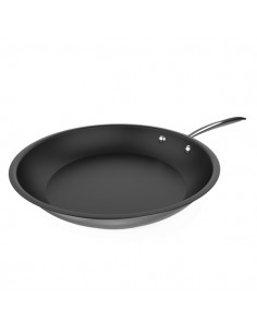 Cecotec Polka Classy Steel Sarten de Acero Inoxidable de 24cm - Mango Remachado - Revestimiento Antiadherente - Apta para