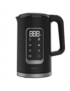 Cecotec Thermosense 500 Touch Hervidor de Agua de 1.7L - Potencia 2200W - Base 360Â-- Pantalla Digital - Temperatura
