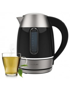 Cecotec Thermosense 400 VisionLight Hervidor de Agua Electrico - 2200W - Capacidad de 1.7L - Tactil - 7 Niveles - Acero