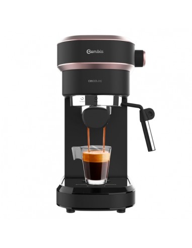 Cecotec Cafelizzia 890 Rose Cafetera Expresso con Vaporizador - 1350W - Capacidad 1.1L - Presion 20bar - Vaporizador -