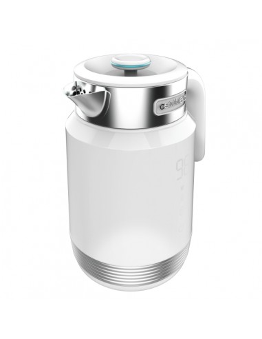 Cecotec ThermoSense 600 Touch White Hervidor de Agua Electrico - 2200W - Capacidad 1.7L - Tactil - Ajuste Temperatura de 40 a