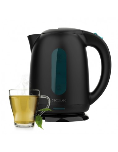 Cecotec Thermosense 180 Hervidor de Agua Electrico - Potencia de 2200W - Capacidad 1.7L - Libre de BPA - Filtro Antical