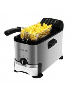 Cecotec Cleanfry Infinity 3000 Freidora Electrica - 2000W - Capacidad 3L - Sistema de Filtrado - Apto Lavavajillas -