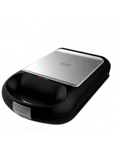 Cecotec Rock'nToast Family Sandwichera Extragrande 3 en 1 - 1500W - Capacidad para 4 Sandwiches - 3 Placas Intercambiables -