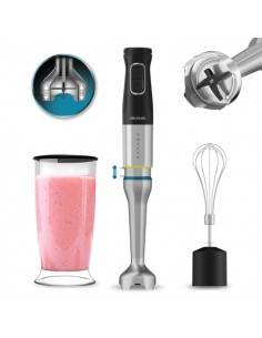 Cecotec Katana 12 Cream B Batidora de Mano - Potencia 1200W - Movimiento Oscilante - Velocidad Ajustable - Incluye Accesorios
