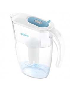 Cecotec H2ONature 2400 Active Jarra Purificadora de Agua - Filtro de 4 Capas - Capacidad de 2.4L - Indicador LCD - 3 Filtros