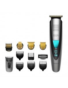 Cecotec Bamba PrecisionCare Pro Afeitadora Recortadora 5 en 1 - IPX7 - Cuchillas Titanio - Bateria 500mAh - Uso Inalambrico y