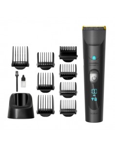 Cecotec Bamba Precisioncare Wet and Dry Cortapelos Inalambrico - Cuchillas de Titanio - 120min de Autonomia - IPX6 Resistente