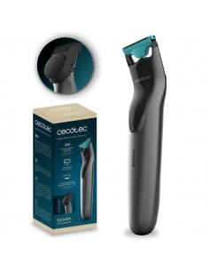 Cecotec Bamba PrecisionCare OneShave Afeitadora Recortadora 2 en 1 - Uso Inalambrico - Cuchillas de Acero Inoxidable - Peine
