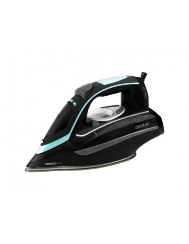 Cecotec 3D ForceAnodized 750 Smart Plancha de Vapor 3100W - Golpe de Vapor 200gr min - Doble Suela Anodizada - Pantalla LCD -