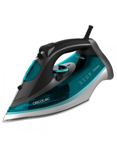 Cecotec Fast and Furious 5040 Absolute Plancha de Ropa - 3000W - Vapor Continuo 65g min - Golpe de Vapor 230g min - Suela