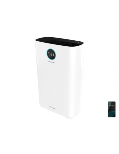 Cecotec TotalPure 7500 Connected Purificador de Aire - 60W - Control Wi-Fi y Tactil - Cobertura hasta 200m3 - Sensor de
