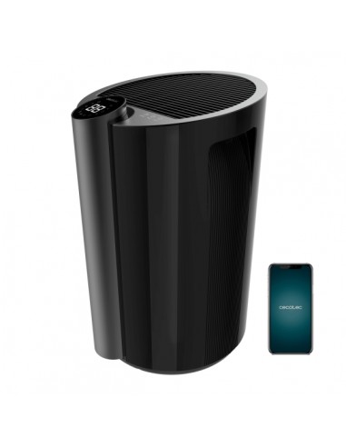 Cecotec BigDry 9000 Professional Black Connected Deshumidificador - 320W - Deposito 4.5L Extraible - WiFi - Cobertura hasta