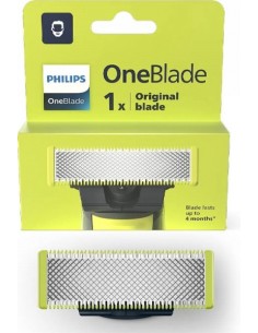 Philips OneBlade QP210 51 Cuchilla de Repuesto Original - Compatible con Todos los Mangos OneBlade y OneBlade Pro -