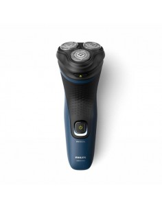Philips S1151 00 Afeitadora Electrica Series 1000 Wet & Dry - 3 Cabezales Flexibles 3D - Afeitadora 100-Lavable IPX7 - Uso