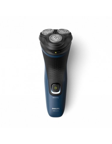Philips S1151 00 Afeitadora Electrica Series 1000 Wet & Dry - 3 Cabezales Flexibles 3D - Afeitadora 100-Lavable IPX7 - Uso