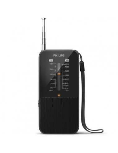 Philips TAR1509 Radio Portatil FM AM AnalÃ³gica - Sintonizacion Manual con Antena Telescopica - Indicador LED de SeÃ±al -