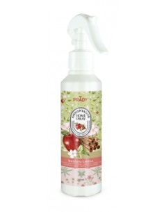 Prady Ambientador Home Spray Manzana Canela - Frasco de 220 ml - Spray Pulverizador