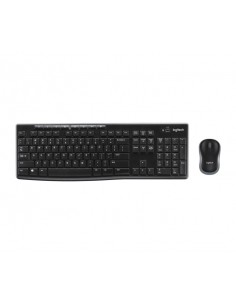 Logitech MK270 Pack Inalambrico USB Teclado Frances Multimedia-Raton 1000dpi 3 Botones - Uso Ambidiestro