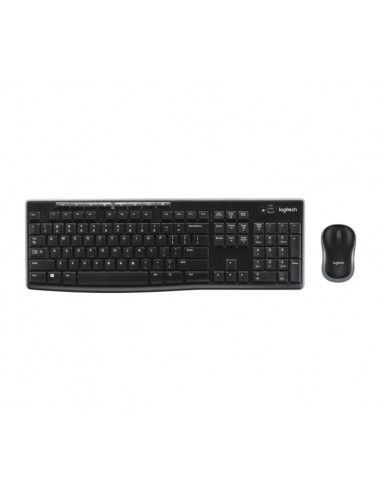 Logitech MK270 Pack Inalambrico USB Teclado Italiano Multimedia-Raton 1000dpi 3 Botones - Uso Ambidiestro