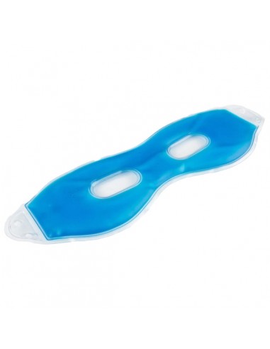 Innovagoods Ageyes Antifaz Relajante - Efecto Frio y Calor - PVC - Gel de Silicona - 23x7cm - Color Azul