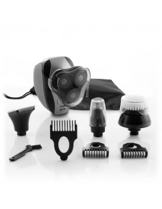 Innovagoods Shavestyler Afeitadora 5 en 1 - Autonomia 45min - Bateria 600mAh - IPX7 - Recargable - Acero Inoxidable -