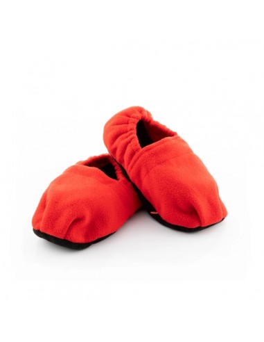 Innovagoods Zapatillas de Casa Calentables en Microondas - Facil Limpieza - Sacos con Perlas de Arcilla - Poliester - Unisex