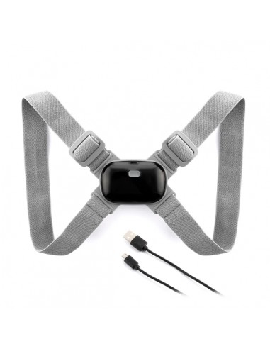 Innovagoods Viback Entrenador de Postura Inteligente - Bateria 400mAh - Aviso por Vibracion - Pantalla LCD - Recargable -