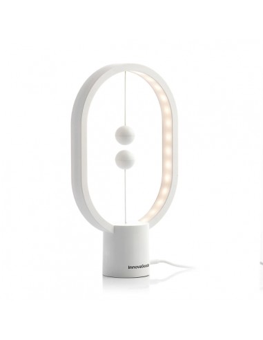 Innovagoods Magilum Lampara de Equilibrio con Interruptor Magnetico - Potencia 3W - Incluye Cable USB de 118cm - Luz LED