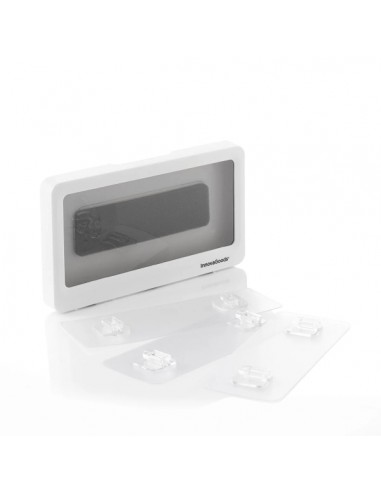 Innovagoods Cashower Funda Impermable de Pared para Movil - Dispositivos hasta 7" - Multifuncion - Tactil - Antivaho -