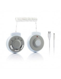 Innovagoods Atrainik Masajeador Corporal - Electroestimulacion - Bateria 150mAh - 10 Niveles de Intensidad - 4 Parches