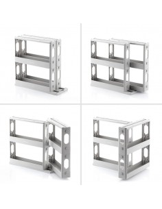 Innovagoods Rispick Organizador de Especias - Polipropileno - Antideslizante - Facil Limpieza - Deslizante - Pivotante -