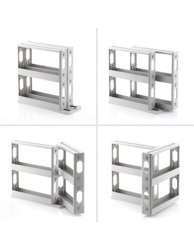 Innovagoods Rispick Organizador de Especias - Polipropileno - Antideslizante - Facil Limpieza - Deslizante - Pivotante -