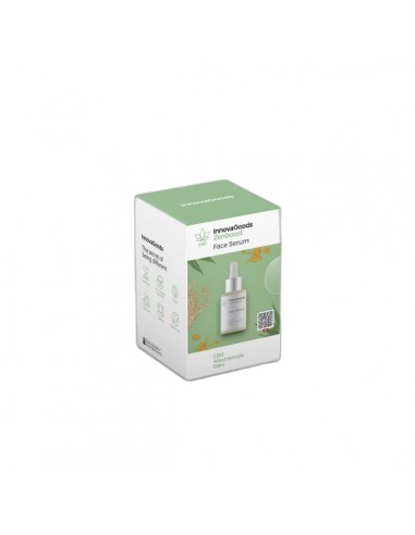 Innovagoods Zenboost Serum Facial con CBD - Contenido 30ml - Vegano - Uso Diario - Dermatologicamente Probado - No Testado en