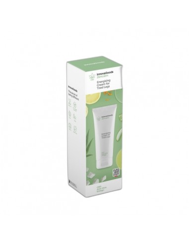 Innovagoods Zencalm Crema para Piernas Cansadas Energizante con CBD - Contenido 200ml - Vegano - Adecuado para Piel Sensible
