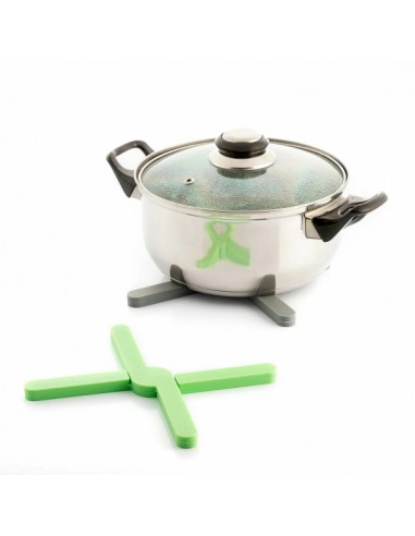 Innovagoods Folvet Pack de 2 Salvamanteles de Silicona - Plegable - Apto para Lavavajillas - Antideslizante - Facil Limpieza