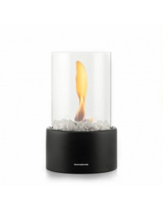 Innovagoods Heatfir Chimenea de Mesa de Bioetanol - Capacidad 150ml - Decorativa - Autonomia de 60min Cada 100ml - sin Humo -