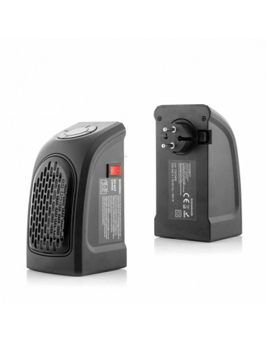 Innovagoods Heatpod Mini Calefactor Portatil - Potencia 400W - 2 Velocidades - Pantalla LED - Temperatura Regulable -