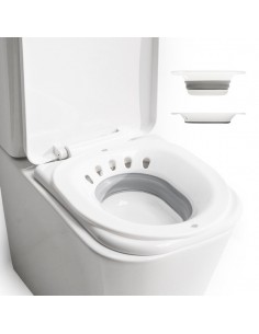 Innovagoods Fopobi Bide Plegable para Inodoro - Soporta hasta 140kg - Orificio para Colgar - Plegable - Facil Limpieza -