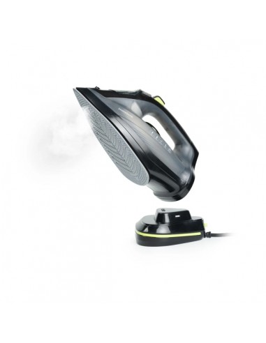 Innovagoods Stiron Plancha de Vapor Inalambrica - 2400W - Golpe de Vapor 30g min - Suela Ceramica Antiadherente - Deposito