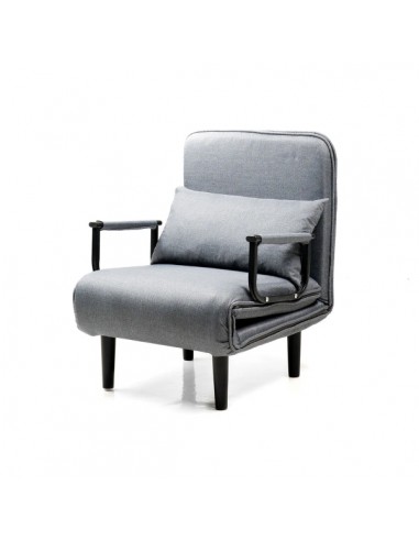 Innovagoods Softfa Sofa Cama Individual 4 en 1 - Soporta hasta 150kg - Respaldo Reclinable - Plegable - Multifuncion - Pies