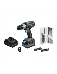 Cecotec CecoRaptor Perfect Drill 4020 Brushless Ultra Taladro Atornillador - Torque 46Nm - 2000rpm - Bateria 4Ah 20V - Luz