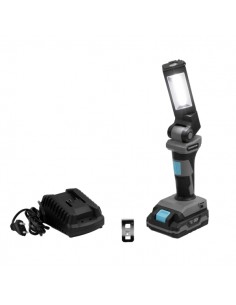Cecotec CecoRaptor WorkLight 2020 Advance Linterna de Trabajo LED - 5W - Autonomia 4H - Bateria 2Ah 20V - 300 Lumenes -